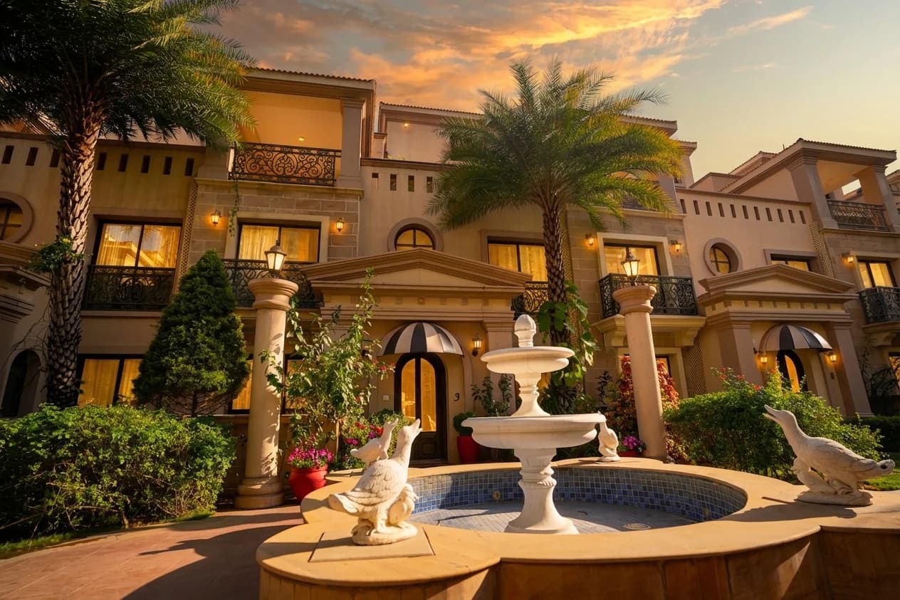 The Corinth Fountain Courtyard