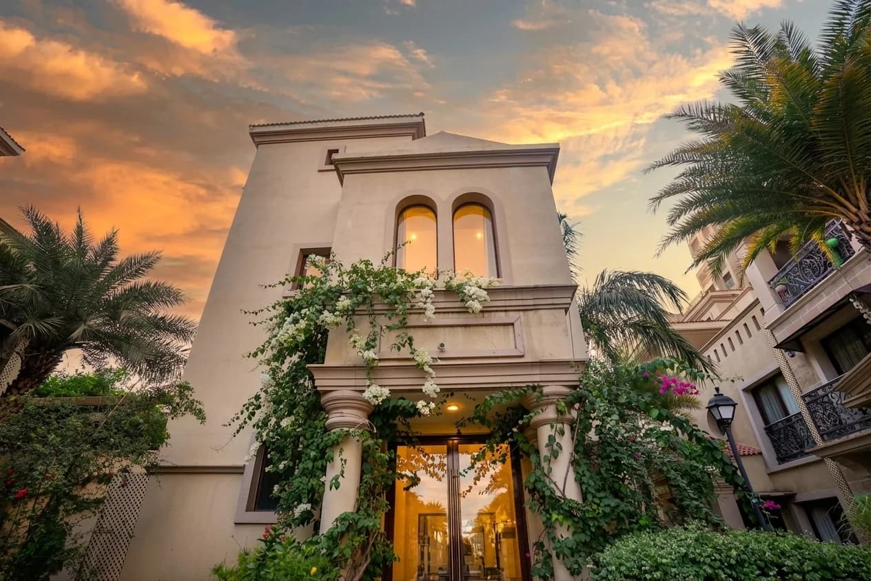 The Corinth Villa Entrance